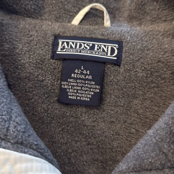 Lands End Men’s Classic Squall Jacket Sz Large (42-44) - Picture 3 of 6